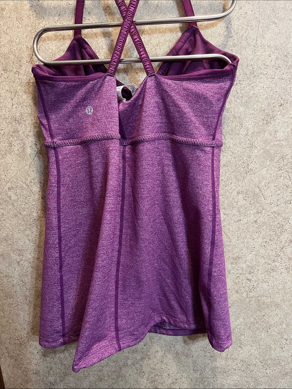 lululemon athletica Purple Strappy Athletic Tank - Picture 2 of 2